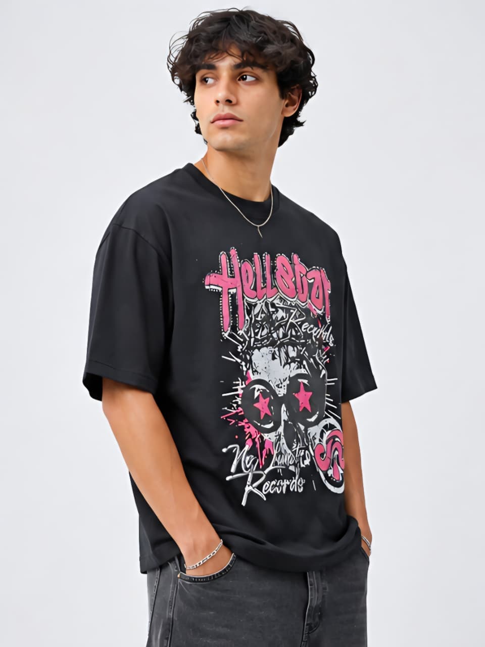 Hellstar Records Oversized Tee — view 3